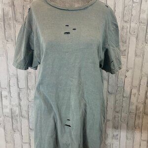 Chelsea DeBoar By Lillie and Lottie Distressed Comfy Tee